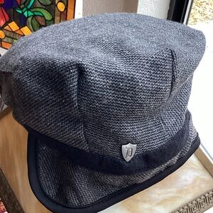 Gray Tweed Men's Hat